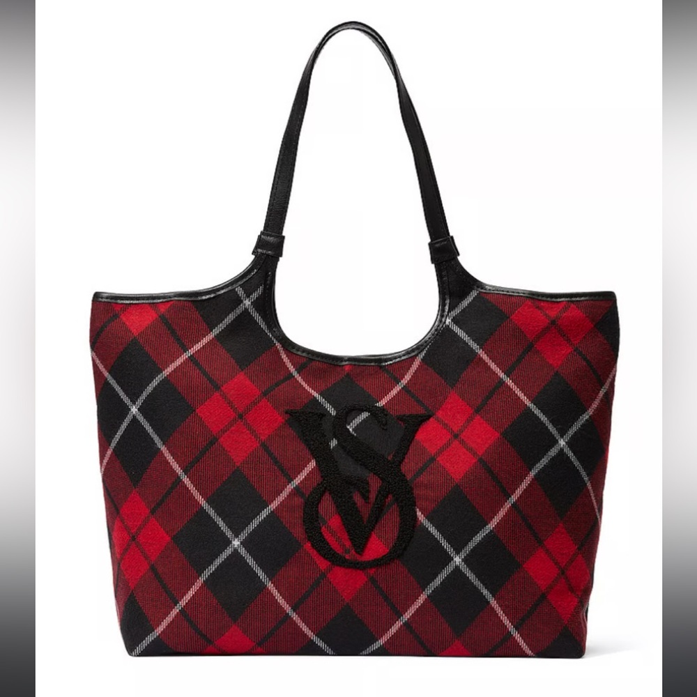 COPY - Victoria’s Secret plaid tote